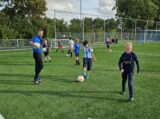 Eerste training S.K.N.W.K. JO11-1jm seizoen 2023-2024 (7/80)